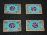 Cloisonne Blotter Corners (4)