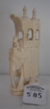 Carved Ivory Elephant Piece