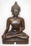 Large Bronze Buddha Figure 28.5 inches