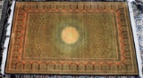 Fantastic Persian Qum Wool & Silk 4 ft. 4 in. x 6 ft. 4 in. Carpet