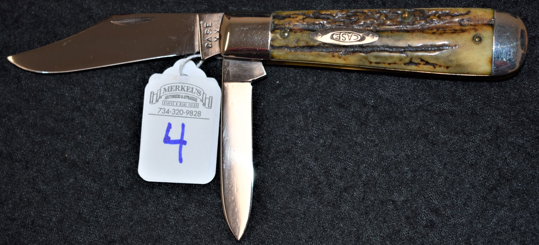 VINTAGE KNIFE CASE XX 151 ふさわしかっ STAG Y1640