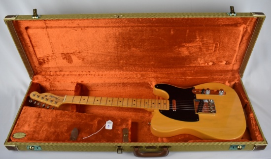 Fender USA Telecaster-reissue 52 Candy, W/ Tweed Case New/Old Stock