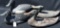 Lot of 4 Antique Duck Decoys (Oliver King Blue Bill Drake & Hen & 2 Canvas Mallards)