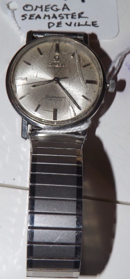 Omega Automatic Seamaster DeVille Men's Stainless Wrist Watch