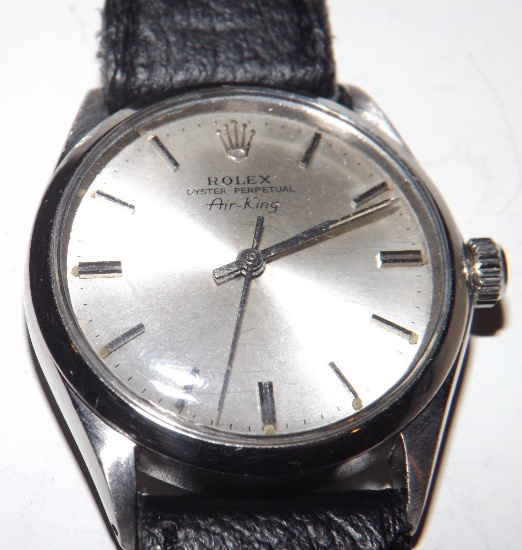 Rolex Air-King Oyster Perpetual Men's Wrist Watch