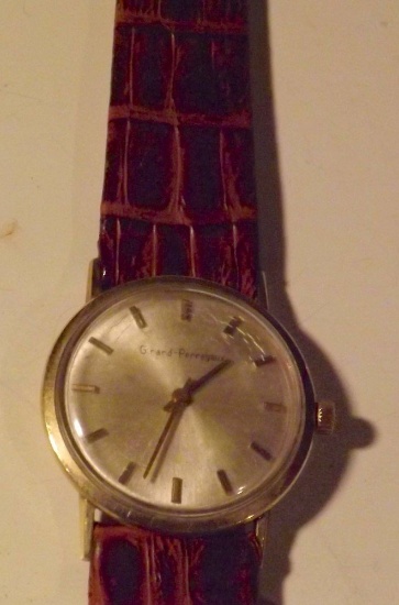 Girard Perreguax Men's Gold Filled Wrist Watch