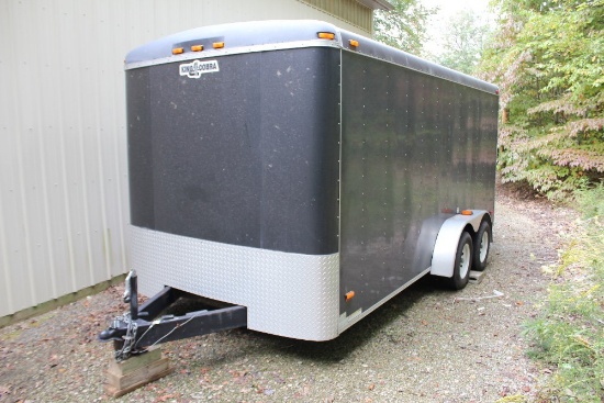 2006 King Cobra enclosed trailer 7x16, 7,000-lb. capacity