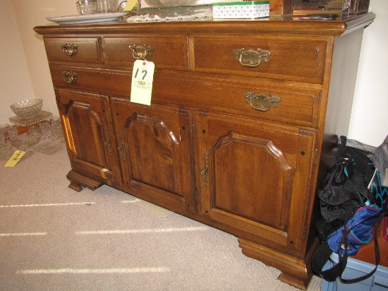 Early American serving cabinet