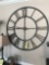 Large industrial wall clock approx. 40