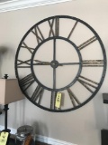 Large industrial wall clock approx. 40