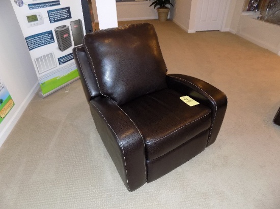 Ashley furniture leather-style recliner