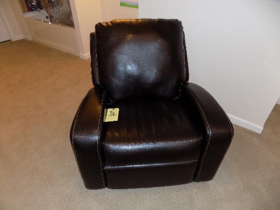 Ashley furniture leather-style recliner