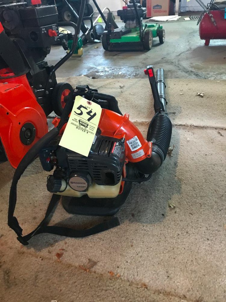 Husqvarna 125BT backpack blower | Estate & Personal Property Personal  Property | Online Auctions | Proxibid