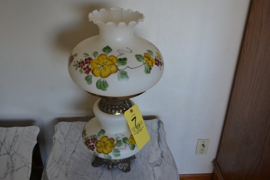 Hand-Painted Banquet Lamp