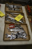 3 Boxes Of Wrenches