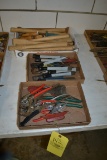 3 Boxes of Handles & Tools