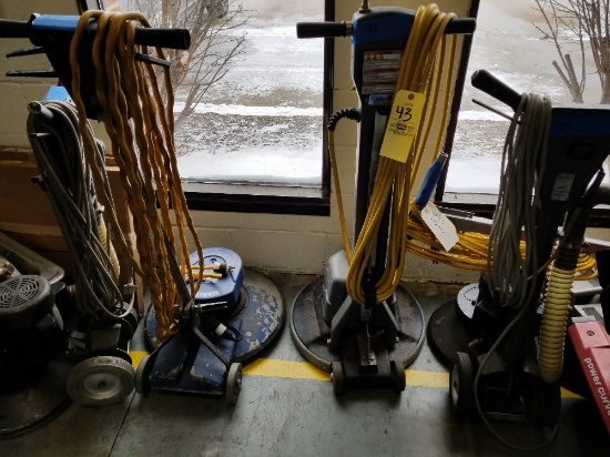 (4) Commercial Floor Scrubbers, Not Working