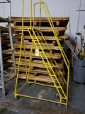 Set of Steel Shop Stairs