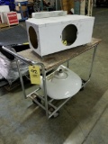 Cart with Sink Top