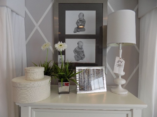 Bedroom Lamp, Frame, Storage Boxes, Plants
