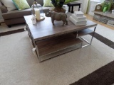 Coaster Coffee Table with Shelves