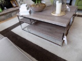 Coaster Coffee Table with Shelves