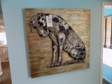 Metal Dalmatian Wall Art