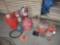 Fuel Cans - FIre Extinguisher - Fuel Nozzle - Measure Tape - Pump