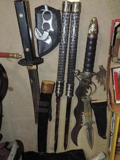 Assorted Large Knives