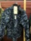Navy waterproof coat