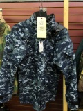 Navy waterproof coat