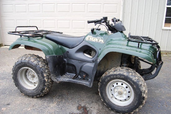 2003 Suzuki Eiger Quad Runner 4-Wheeler, Very Good