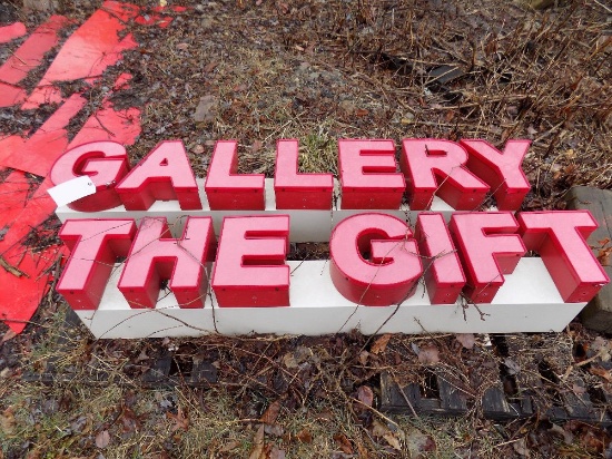 The Gift Gallery Sign