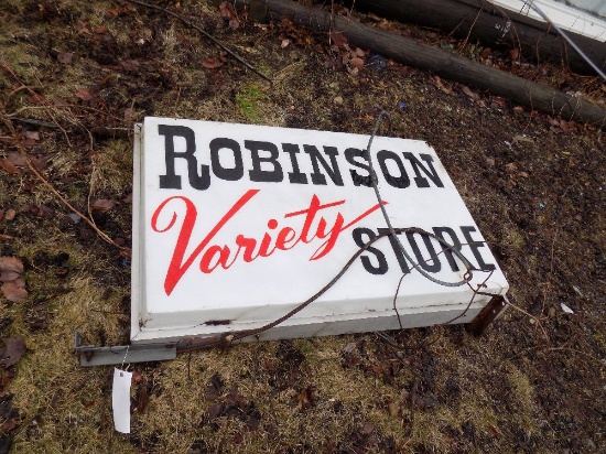 Robinson Lighted Sign