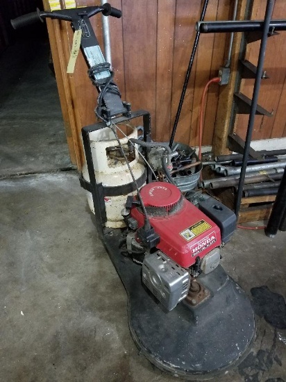 Honda GXV340 LP gas floor polisher