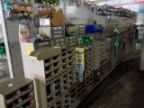 Large lot - Entire Aisle of hardware and bins incl bolts, screws, stainless, etc.