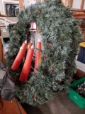(2) 6' Christmas wreaths