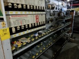 Contents of aisle 50 incl Murray breaker rack, breakers, fuses, conduit accessories