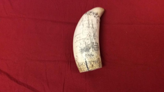 Scrimshaw Piece