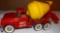 Structo Ready Mix Concrete Truck, Red Color