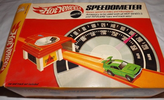 1969 Hot Wheels Speedometer with Original Box
