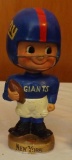 New York Giants Bobble Head, Round Gold Base 1960s