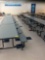 Six cafeteria tables