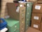 5 file cabinets, 2 tables, 2 bookshelves, teachers desk, office chair,  (contents not included)