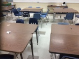 12 student tables and 29 chairs