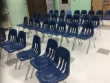 85 stacking student chairs