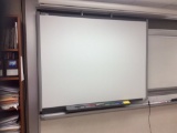 SmartBoard and overhead projector