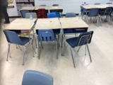 29 student desks and chairs