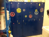 Lockers. Contents are not included