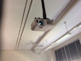 SmartBoard, Projector, pull down screen, document projector